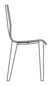 TMC Furniture Kestrel Chair Side