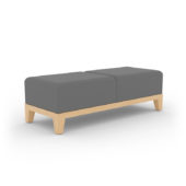 TMC Furniture upholstered Marseilles Bench 2-Seater