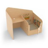 TMC Furniture TMCkids Fairfield Parent Child Carrel for Libraries