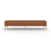 TMC Furniture Vancouver 2 Upholstered Bench with wood legs