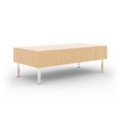 TMC Furniture Vancouver 2 Occasional Coffee Table with metal legs