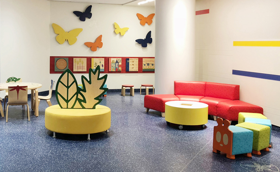 Detroit Medical Center's Children's Lobby